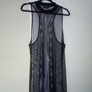 Sexy Plus Size Fishnet Dress